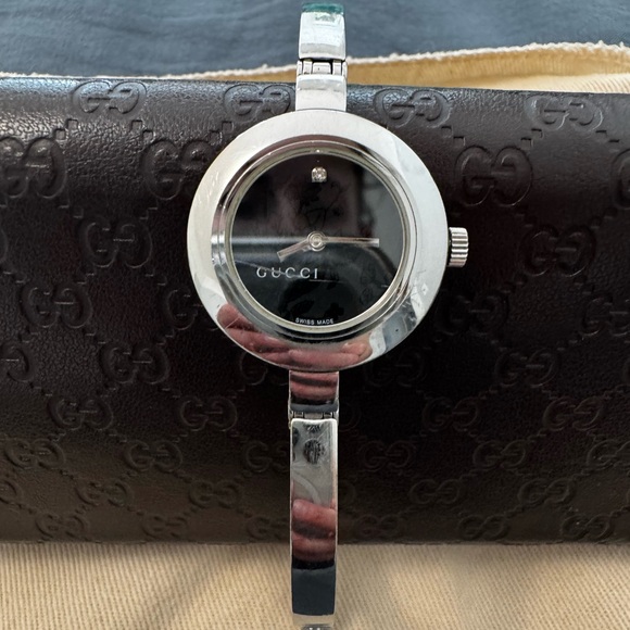 Gucci Accessories - Gucci Stainless Steel Watch w/ Diamond